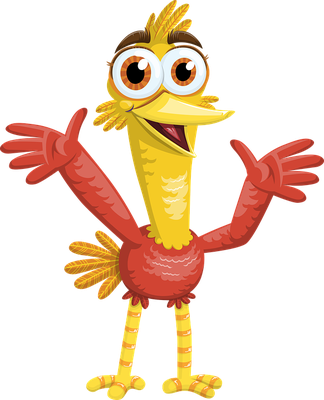oiseau divers - animaux - smiley émoticône émoji cartoon clipart illustration - artémotic