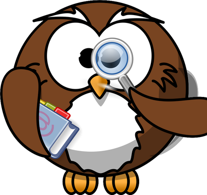 hibou - oiseau - animaux - smiley émoticône émoji cartoon clipart illustration - artémotic