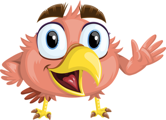 oiseau divers - animaux - smiley émoticône émoji cartoon clipart illustration - artémotic