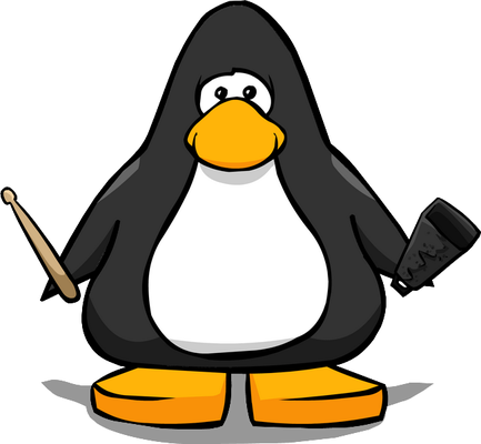 manchot  [Club Penguin] - oiseau - animaux - smiley émoticône émoji cartoon clipart illustration - artémotic