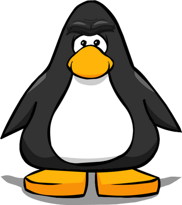 manchot  [Club Penguin] - oiseau - animaux - smiley émoticône émoji cartoon clipart illustration - artémotic