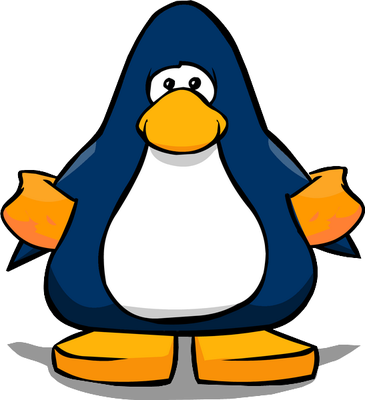 manchot  [Club Penguin] - oiseau - animaux - smiley émoticône émoji cartoon clipart illustration - artémotic