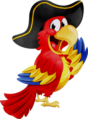 perroquet - oiseau - animaux - smiley émoticône émoji cartoon clipart illustration - artémotic
