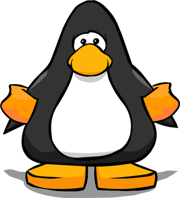 manchot  [Club Penguin] - oiseau - animaux - smiley émoticône émoji cartoon clipart illustration - artémotic