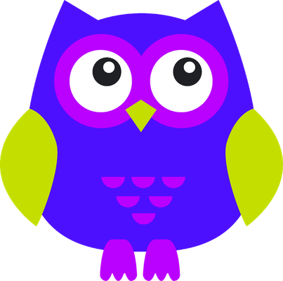 hibou - oiseau - animaux - smiley émoticône émoji cartoon clipart illustration - artémotic