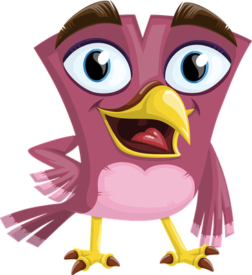 oiseau divers - animaux - smiley émoticône émoji cartoon clipart illustration - artémotic