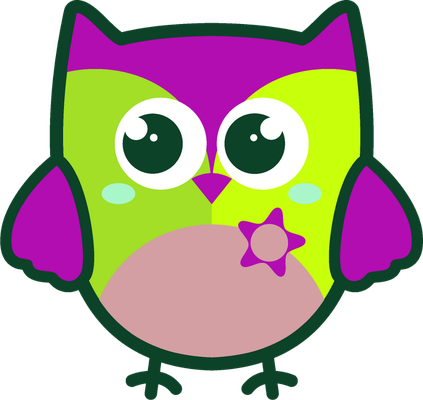 hibou - oiseau - animaux - smiley émoticône émoji cartoon clipart illustration - artémotic