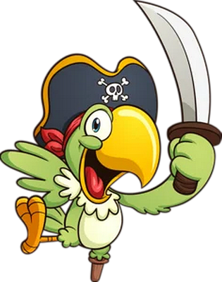 perroquet - oiseau - animaux - smiley émoticône émoji cartoon clipart illustration - artémotic