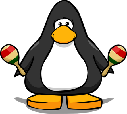 manchot  [Club Penguin] - oiseau - animaux - smiley émoticône émoji cartoon clipart illustration - artémotic