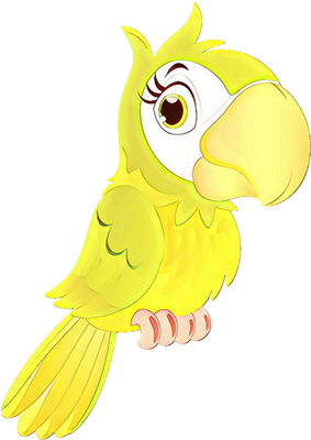 perroquet - oiseau - animaux - smiley émoticône émoji cartoon clipart illustration - artémotic