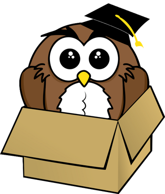 hibou - oiseau - animaux - smiley émoticône émoji cartoon clipart illustration - artémotic