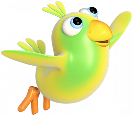 oiseau divers - animaux - smiley émoticône émoji cartoon clipart illustration - artémotic