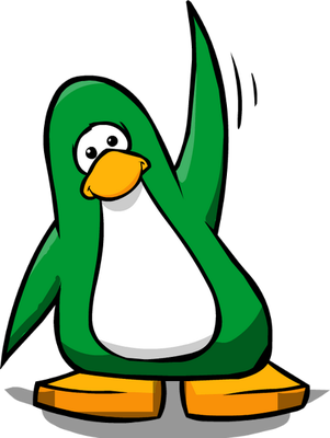 manchot  [Club Penguin] - oiseau - animaux - smiley émoticône émoji cartoon clipart illustration - artémotic