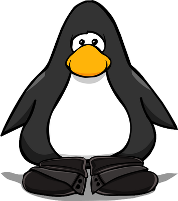 manchot  [Club Penguin] - oiseau - animaux - smiley émoticône émoji cartoon clipart illustration - artémotic