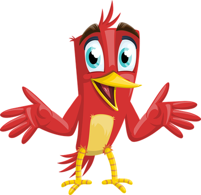 oiseau divers - animaux - smiley émoticône émoji cartoon clipart illustration - artémotic