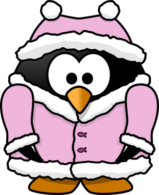 manchot - oiseau - animaux - smiley émoticône émoji cartoon clipart illustration - artémotic