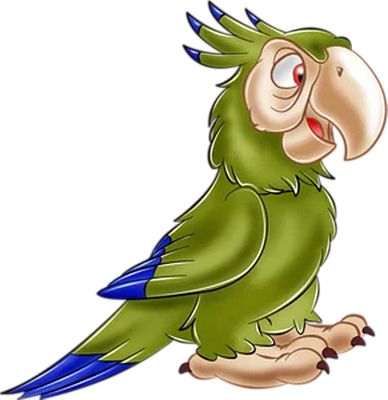 perroquet - oiseau - animaux - smiley émoticône émoji cartoon clipart illustration - artémotic
