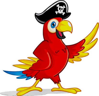 perroquet - oiseau - animaux - smiley émoticône émoji cartoon clipart illustration - artémotic