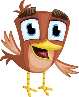 oiseau divers - animaux - smiley émoticône émoji cartoon clipart illustration - artémotic