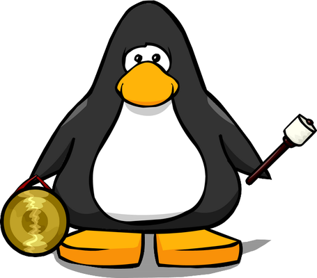 manchot  [Club Penguin] - oiseau - animaux - smiley émoticône émoji cartoon clipart illustration - artémotic