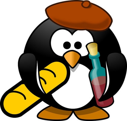 manchot - oiseau - animaux - smiley émoticône émoji cartoon clipart illustration - artémotic