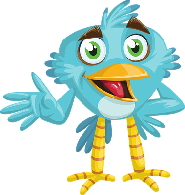 oiseau divers - animaux - smiley émoticône émoji cartoon clipart illustration - artémotic