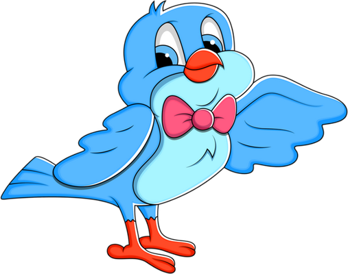 oiseau divers - animaux - smiley émoticône émoji cartoon clipart illustration - artémotic