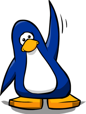 manchot  [Club Penguin] - oiseau - animaux - smiley émoticône émoji cartoon clipart illustration - artémotic