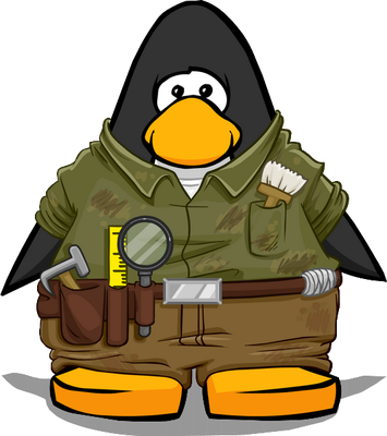 manchot  [Club Penguin] - oiseau - animaux - smiley émoticône émoji cartoon clipart illustration - artémotic