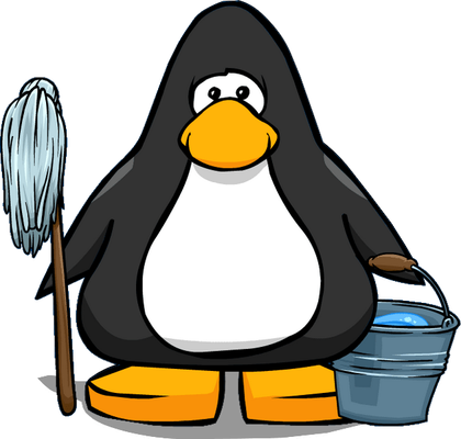 manchot  [Club Penguin] - oiseau - animaux - smiley émoticône émoji cartoon clipart illustration - artémotic
