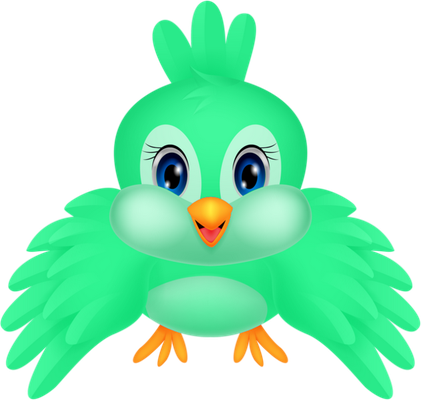oiseau divers - animaux - smiley émoticône émoji cartoon clipart illustration - artémotic