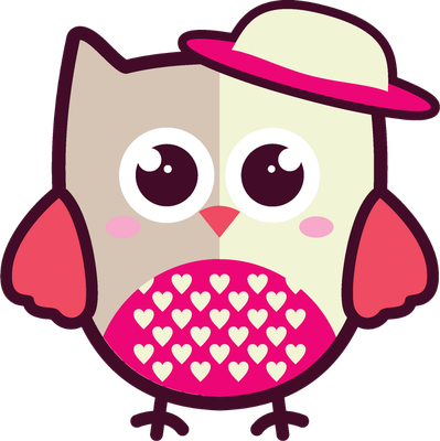hibou - oiseau - animaux - smiley émoticône émoji cartoon clipart illustration - artémotic