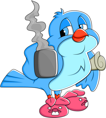 oiseau divers - animaux - smiley émoticône émoji cartoon clipart illustration - artémotic