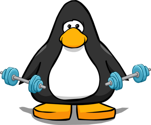 manchot  [Club Penguin] - oiseau - animaux - smiley émoticône émoji cartoon clipart illustration - artémotic