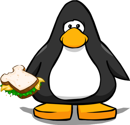 manchot  [Club Penguin] - oiseau - animaux - smiley émoticône émoji cartoon clipart illustration - artémotic