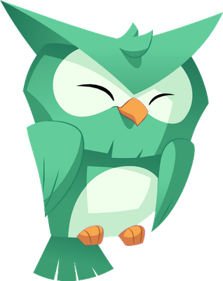hibou - oiseau - animaux - smiley émoticône émoji cartoon clipart illustration - artémotic