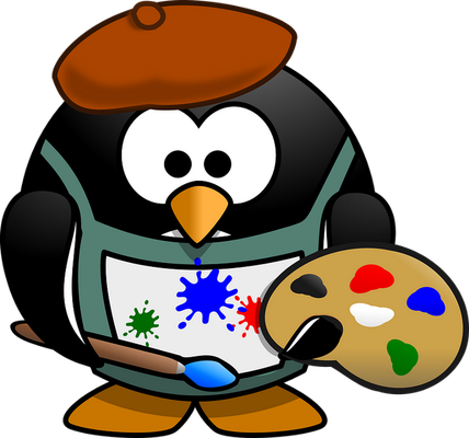 manchot - oiseau - animaux - smiley émoticône émoji cartoon clipart illustration - artémotic