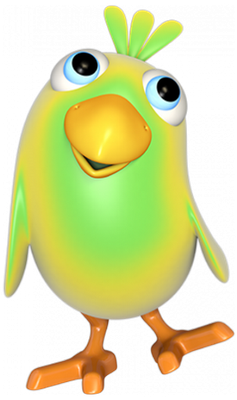 oiseau divers - animaux - smiley émoticône émoji cartoon clipart illustration - artémotic