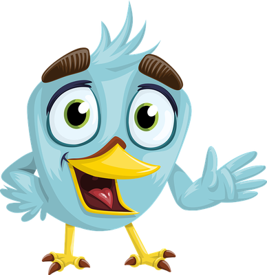oiseau divers - animaux - smiley émoticône émoji cartoon clipart illustration - artémotic