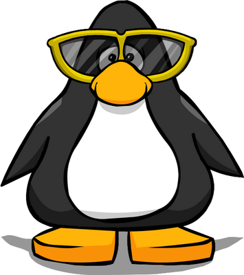 manchot  [Club Penguin] - oiseau - animaux - smiley émoticône émoji cartoon clipart illustration - artémotic