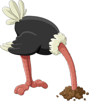 autruche - oiseau - animaux - smiley émoticône émoji cartoon clipart illustration - artémotic