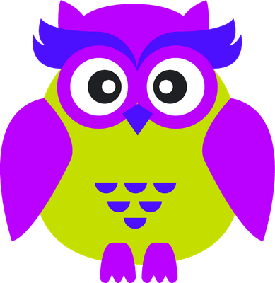 hibou - oiseau - animaux - smiley émoticône émoji cartoon clipart illustration - artémotic