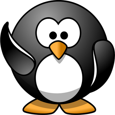 manchot - oiseau - animaux - smiley émoticône émoji cartoon clipart illustration - artémotic