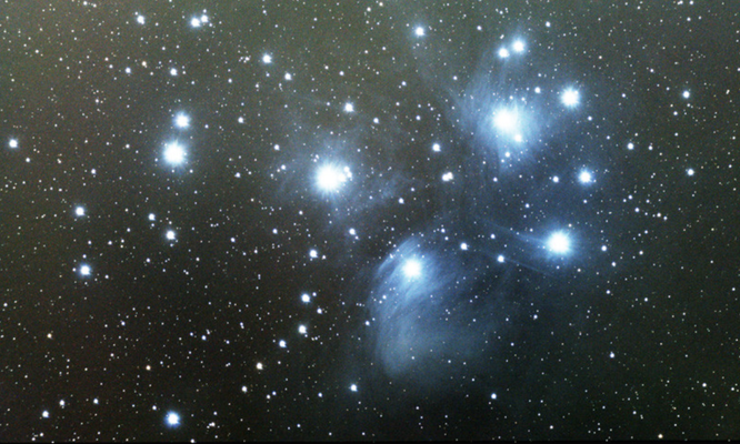 Pleiaden M45 (254mm f/5 Newton)