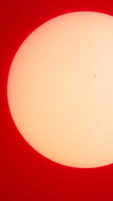 Sonne in Halpha (Lunt 60mm Halpha Refraktor)