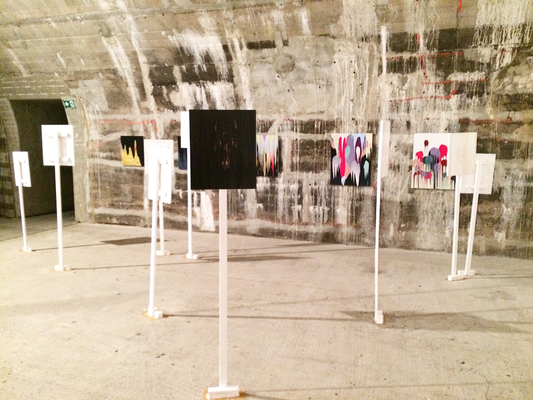 Installation View, reimt sich, Kunstverein Lola Montez, Frankfurt/M, 2017