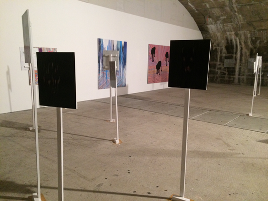 Installation View, reimt sich, Kunstverein Lola Montez, Frankfurt/M, 2017