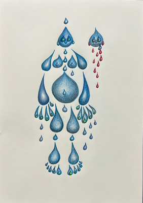 color pencil, 40 x 30 cm, 2025
