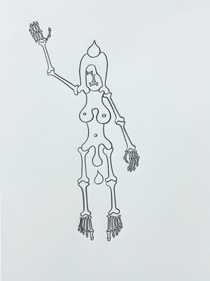 pencil drawing, 40 x 30 cm, 2025