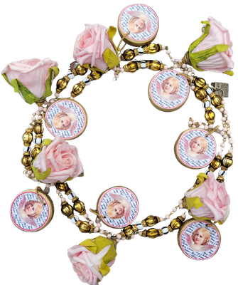 Weihnachtsgirlande ROSY VICTORIAN ANGEL € 112.00